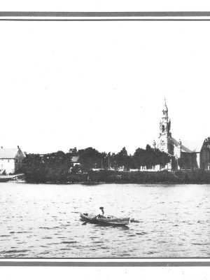 Église et moulin de Beloeil 1910